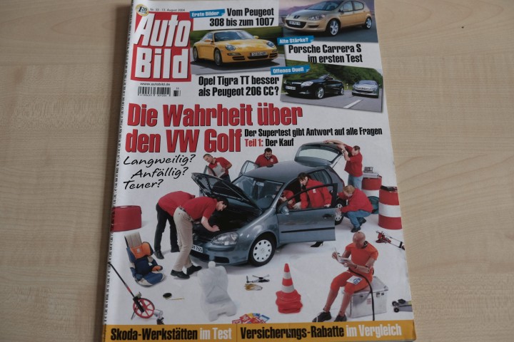 Deckblatt Auto Bild (33/2004)